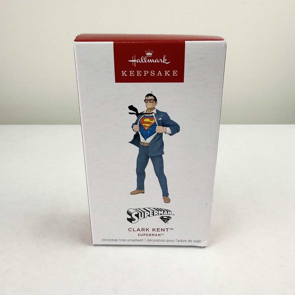 2024 Hallmark Keepsake Superman Clark Kent Ornament BRAND NEW